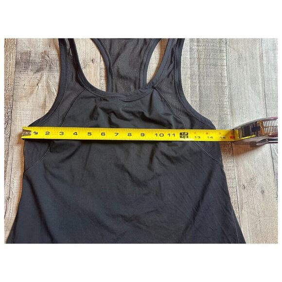 Lululemon Half-Mesh Tank, Black | Size 4-6 - Picture 11 of 13